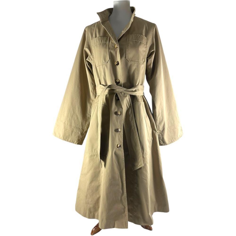 Astorone Vintage 1970s Lined Trench Coat Size 14